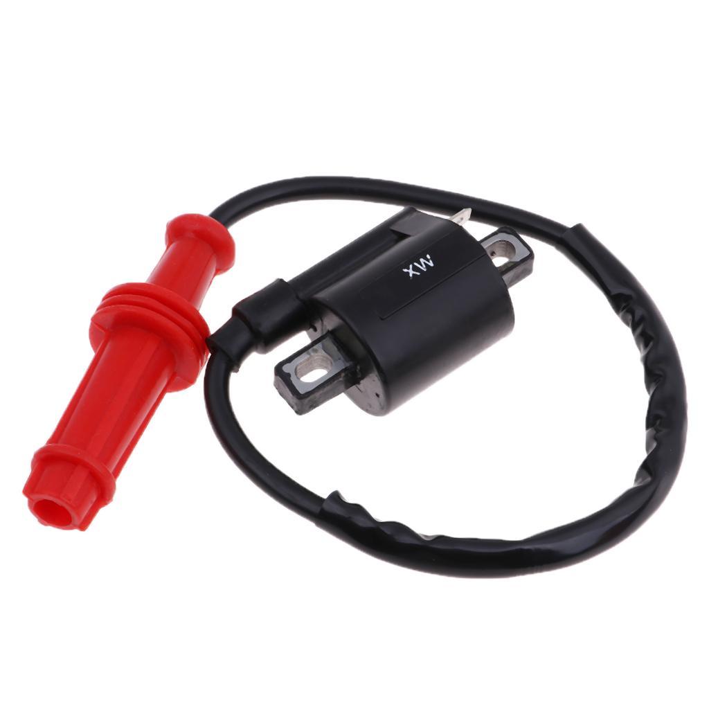 Universal Motorcycle Ignition Coil Assembly With 42cm Cable Dirt Bike