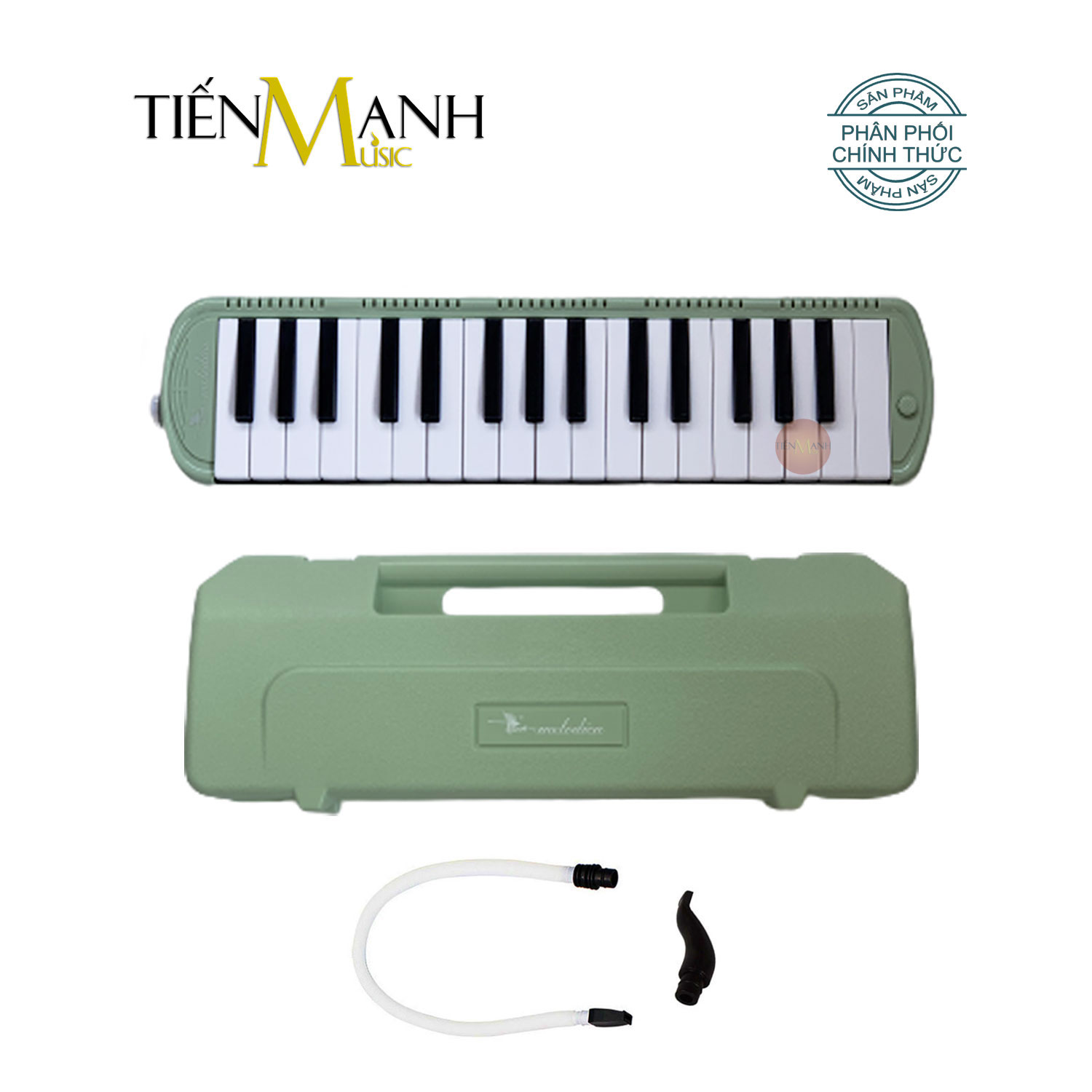 Kèn Melodion Swan 32 Phím SW32 Pianica Melodica SW-32 Hàng Chính Hãng – Kèm Móng Gẩy DreamMaker – SW32 – Xanh Lá Mạ