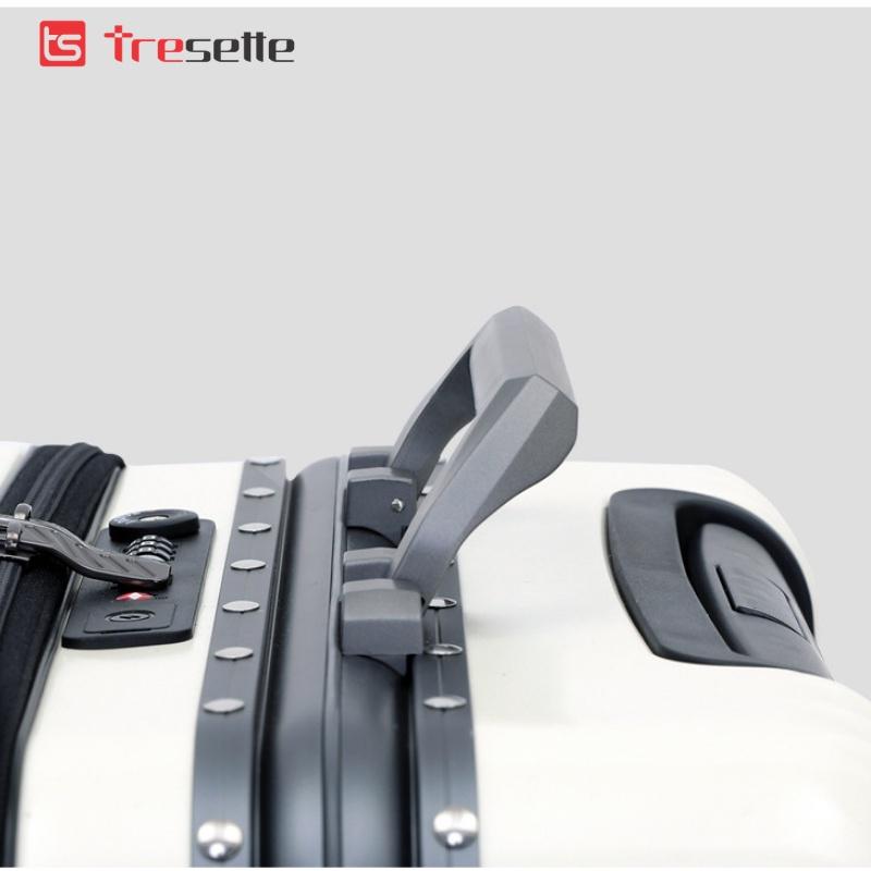 Vali khóa sập Cao Cấp nhập khẩu Hàn Quốc Tresette TSL-2910 Có Ngăn Đựng Latop, Cổng sạc USB