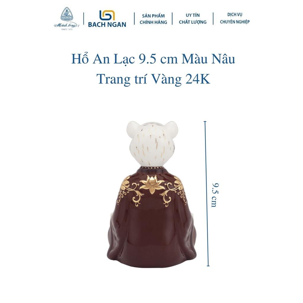 Tượng Hổ An Lạc 9.5 cm Nhiều Màu Trang trí Vàng 24K Hàng đẹp, cao cấp, dùng trang trí nhà cửa, nội thất, tặng quà tết