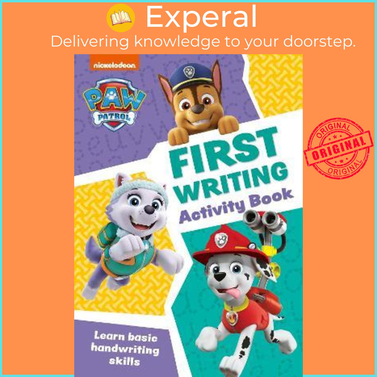 Sách - PAW Patrol First Writing Activity Book : Get Set for School! by