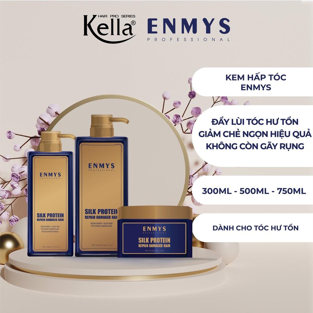 Kem hấp dầu tóc Enmys Silk Protein (300ml/500ml/750ml