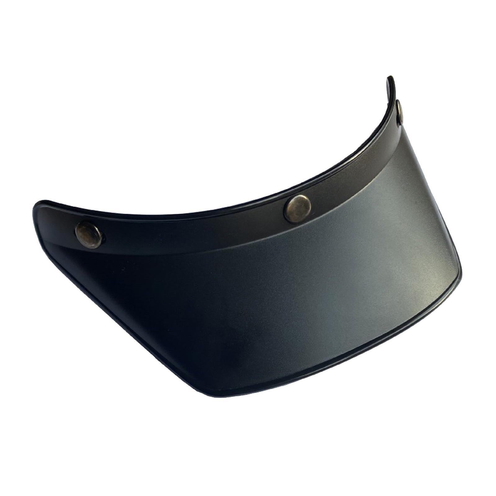 Universal Helmet Visor Lens, 3 Snap Button, Retro Protector, Fit for