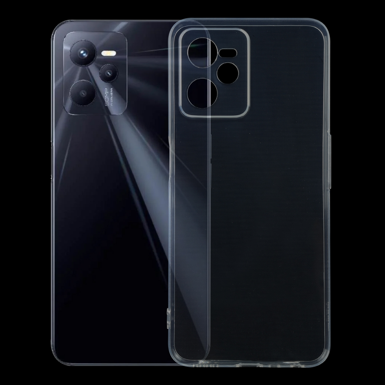 Ốp lưng silicon dẻo cho Oppo Realme C35 hiệu Ultra Thin trong suốt mỏng 0.6mm độ trong tuyệt đối chống trầy xước - Hàng nhập khẩu