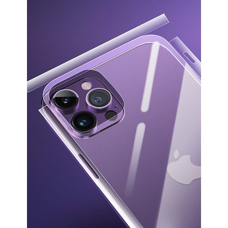 Miếng Dán Bảo Vệ Lưng Viền PPF chống va đập dành cho iPhone 17 Pro Max / 17 Pro / 17 Air / 17 - Hàng Nhập Khẩu