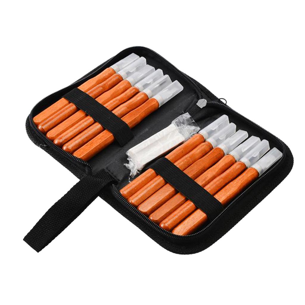 Wood Carving Chisels Knife 12pcs/set For Basic Wood Cut Professional DIY