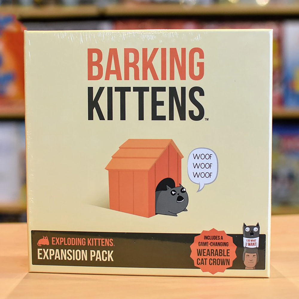 Bộ Thẻ Bài Trò Chơi Barking Kittens Mèo Nổ Board Game Vui Nhộn
