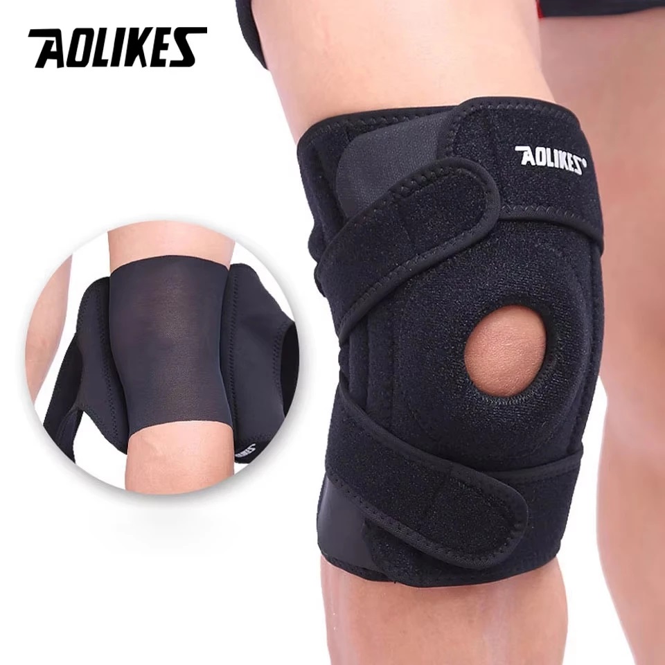 Bó Bảo Vệ Gối Thể Thao AOLIKES A-7913 Co Giãn, Điều Chỉnh Dễ Dàng