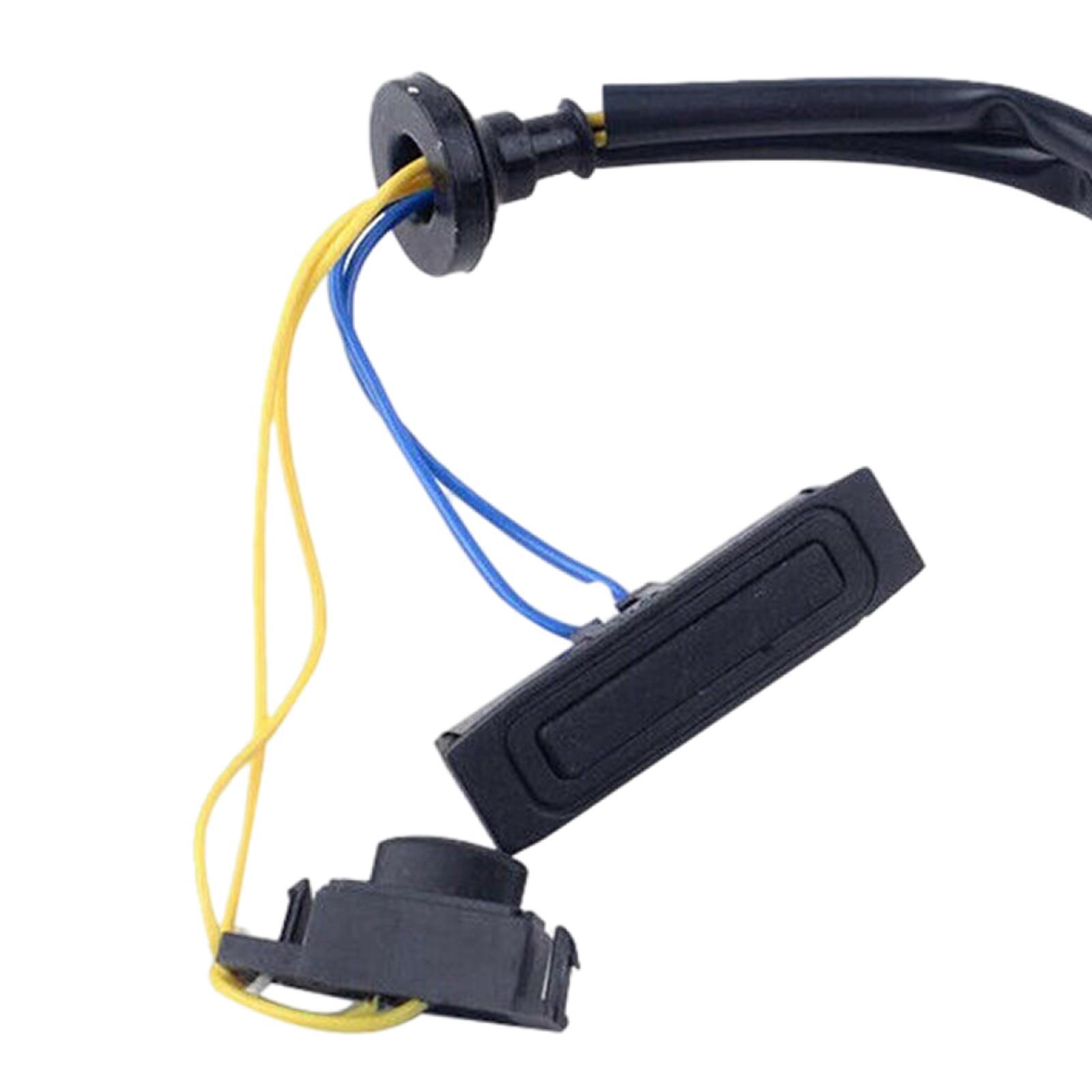 Trunk Lid Release Tailgate Opening Switch with Cable Fit for