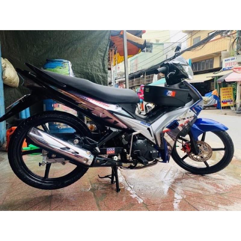 Tem exciter 2010 spark bạc crom