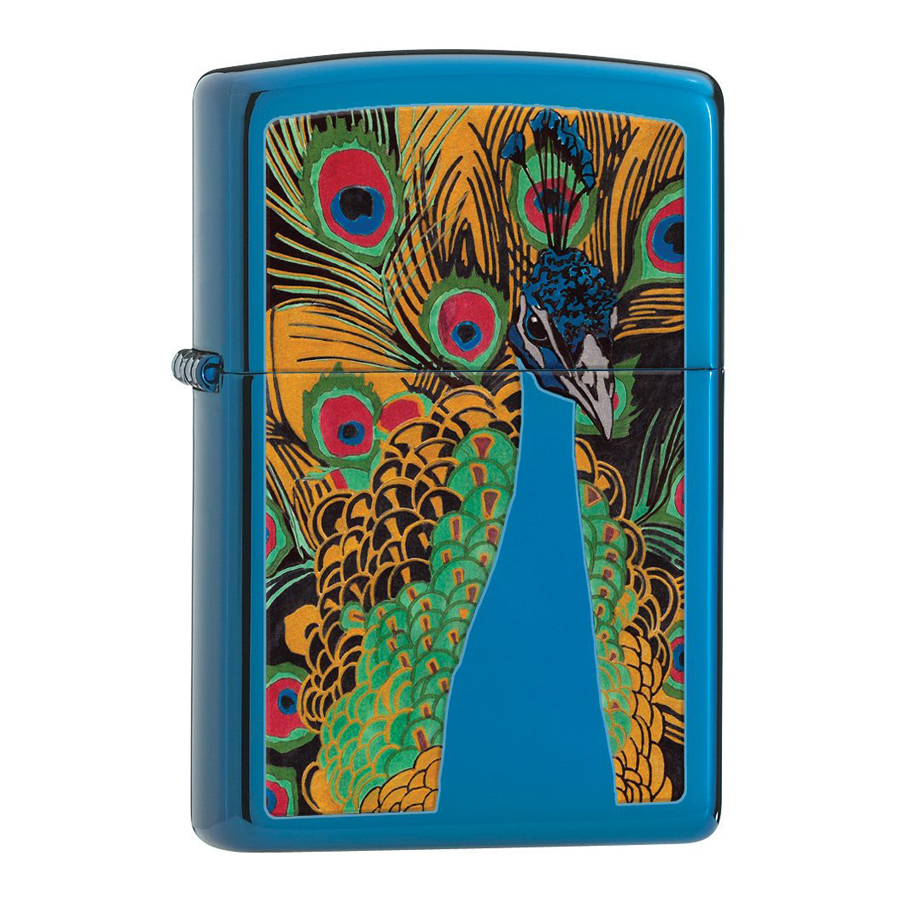 Bật Lửa Zippo 28035 Lighter Peacock Sapphire