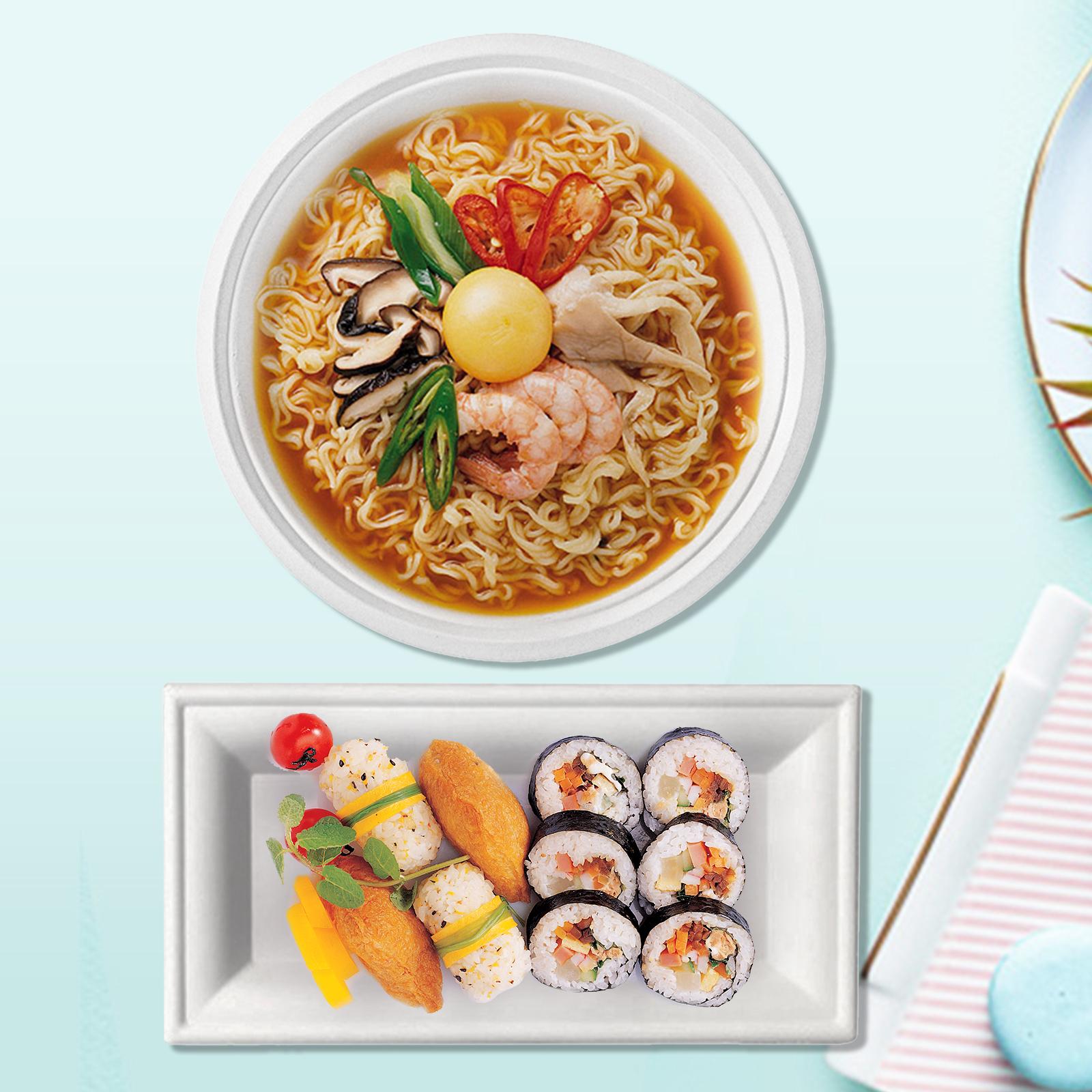 Bộ Dụng Cụ Ăn Bằng Giấy Có Thể Phân Hủy 10 Inch Dùng Một Lần
