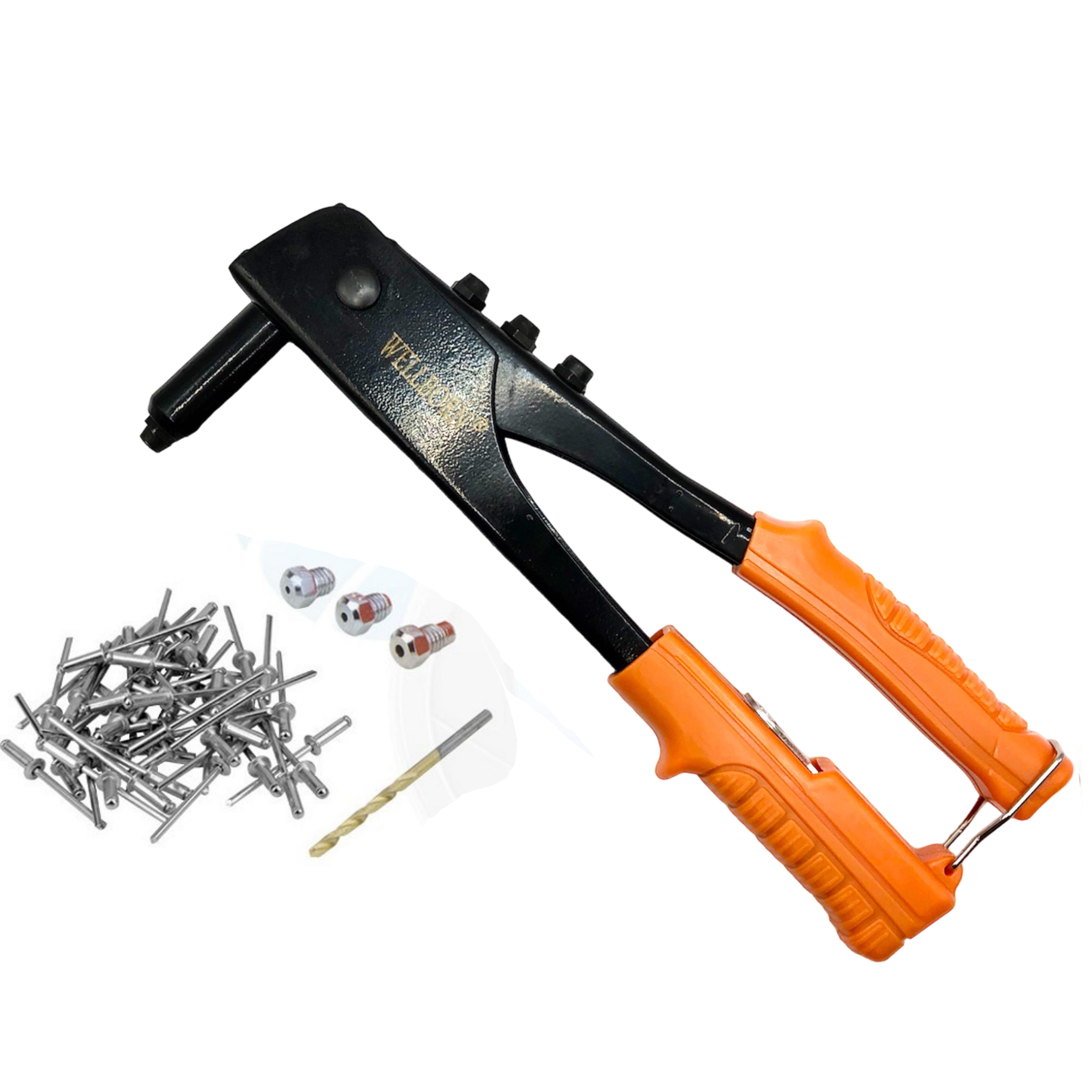 Kìm bắn đinh tán cầm tay - Kìm rút đinh sử dụng phổ biến trong sửa chữa và may mặc - Kích thước đầu đinh 2.4mm, 3.2mm, 4.0mm, 4.8mm