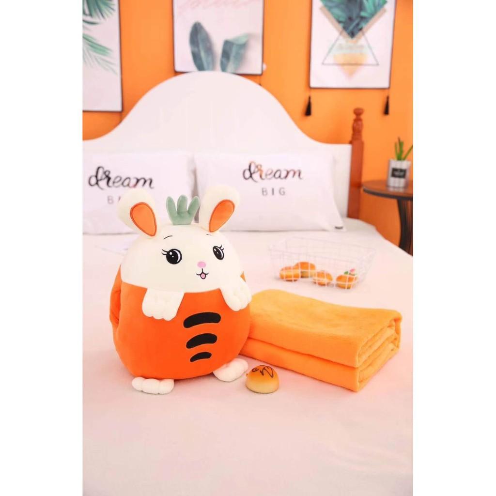 BỘ CHĂN GỐI VĂN PHÒNG HOA QUẢ BIỂU CẢM KUTE - HÀNG LOẠI 1