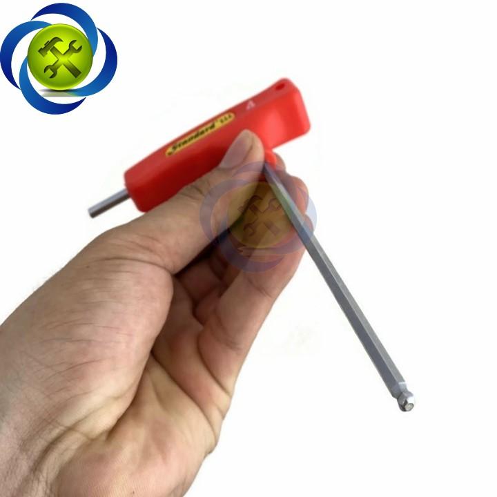 Lục giác bi chữ T 4mm Standard ST-04 cán đỏ