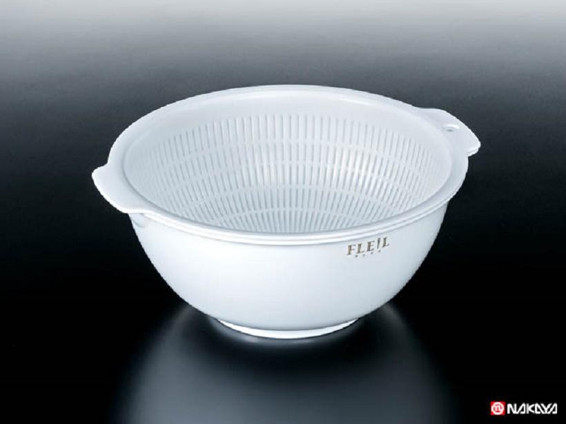 Hộp đựng/cất bảo quản thực phẩm ( Chữ nhật 2000ml ) + 01 Rổ nhựa 2 lớp (1.5 L) cao cấp ( Giao hàng ngẫu nhiên ) - Hàng nội địa Nhật Bản.