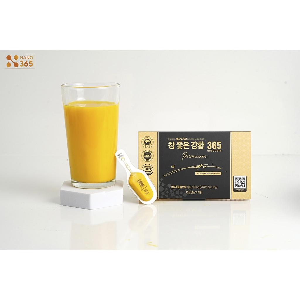 Sample 4 tuýp - Tinh Nghệ Nano 365 Premium Ji Chang Wook version