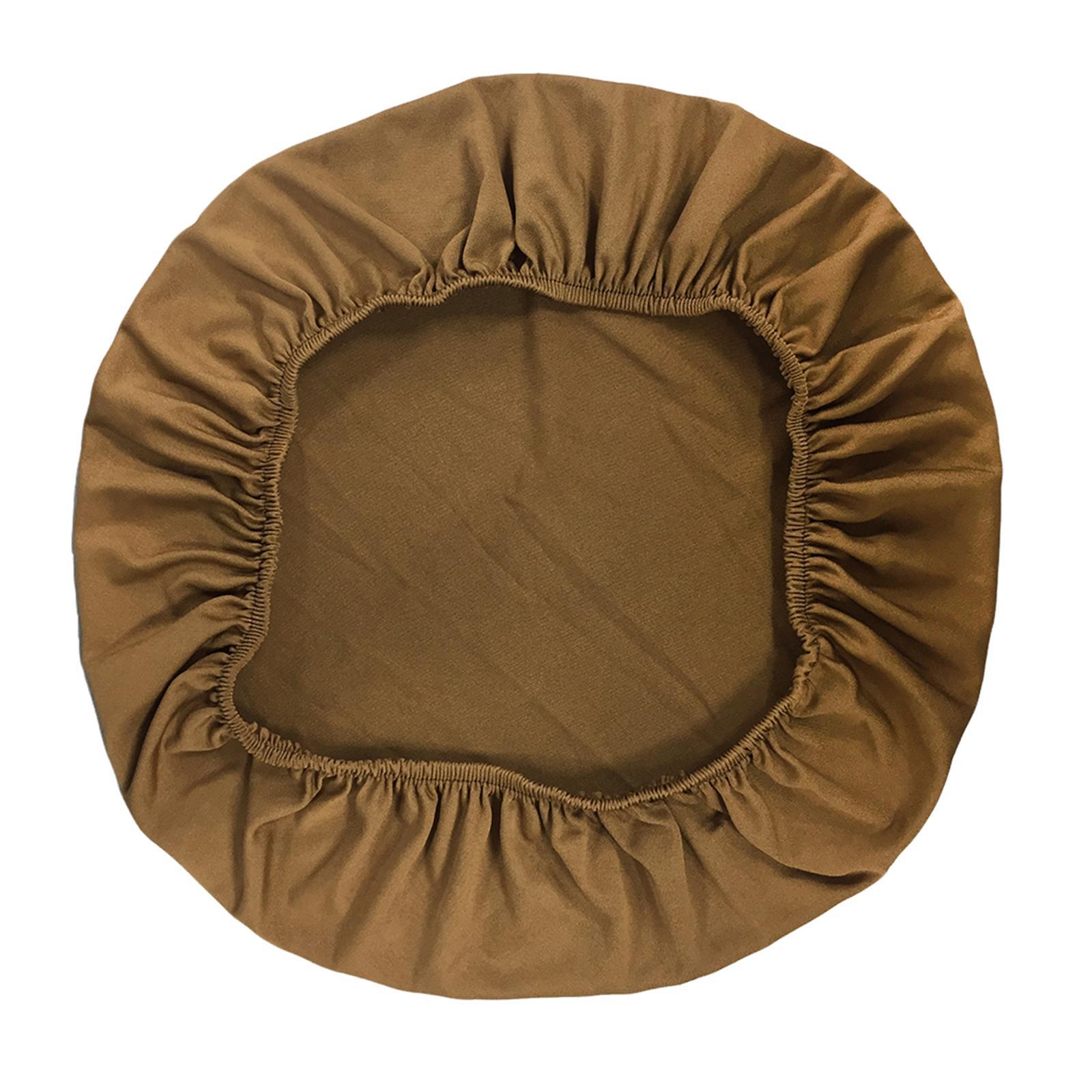 6pcs Round Chair Seat Cushion Cover Mat Protector Bar Stool Pad Slipcovers
