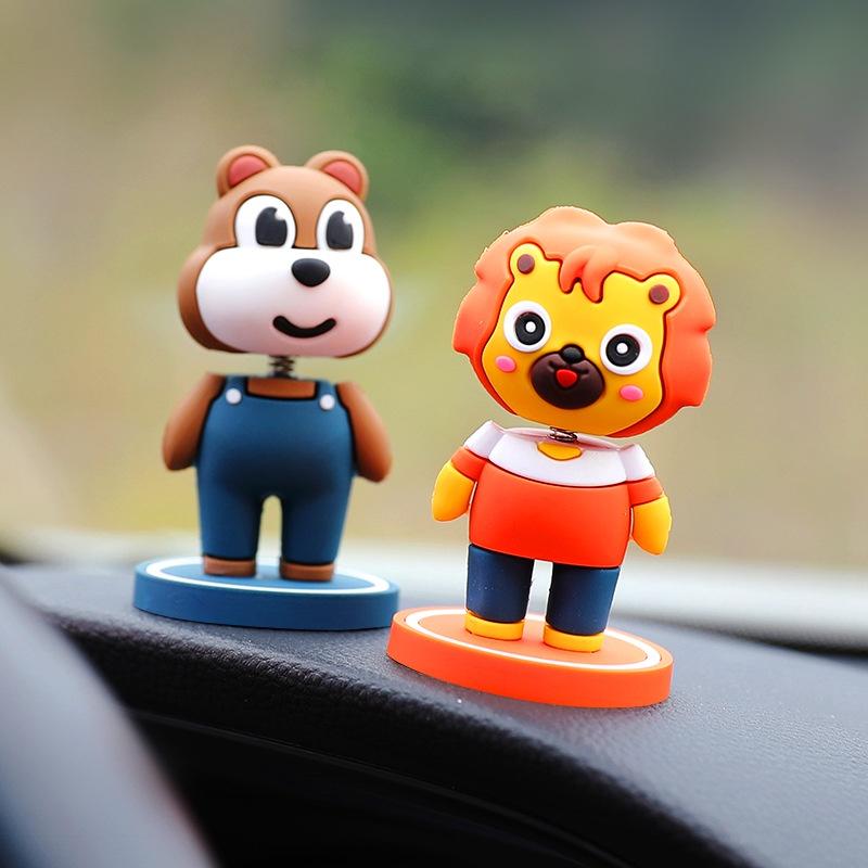 Mô Hình Búp Bê Lắc Đầu Kiểu Hoạt Hình Đáng Yêu Trang Trí Nội Thất Xe Hơi