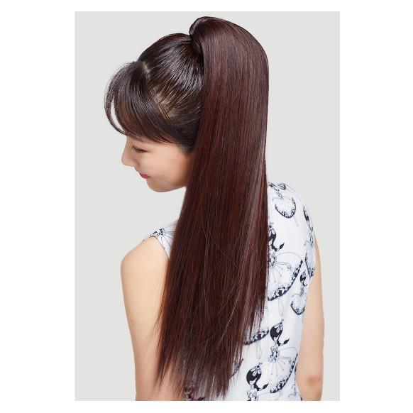 Đuôi tóc giả thẳng đẹp - ngoặm tóc giả thẳng 55cm