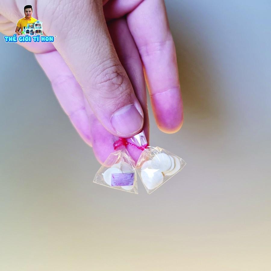 Mô Hình Xe Hàng Rong Sài Gòn Xưa Tí Hon - Thế Giới Tí Hon- BÁNH TRÁNG KẸO HR21