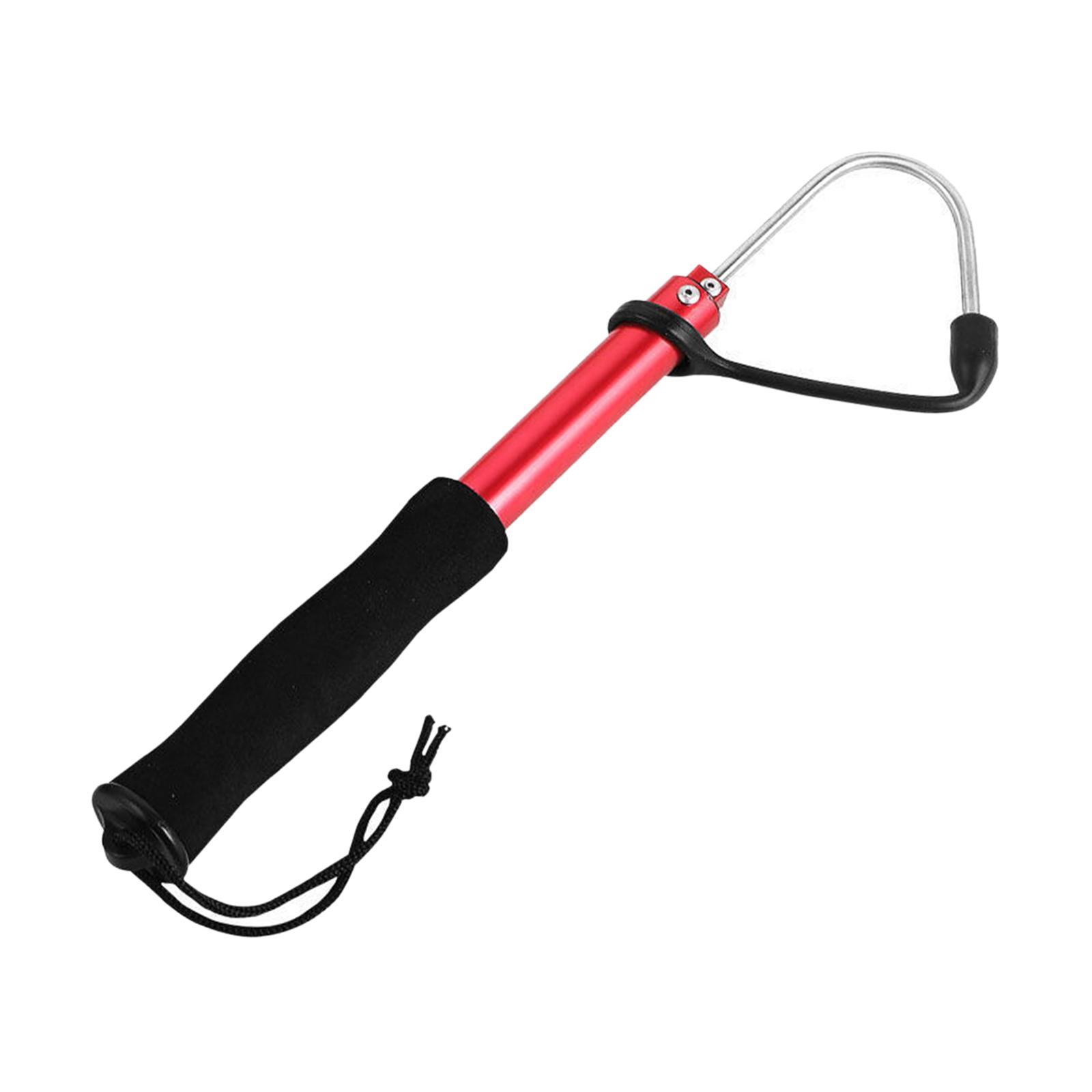 Fishing Gaff Retractable Ice Fishing Fish Lip Grip Tool Durable Fish Gripper