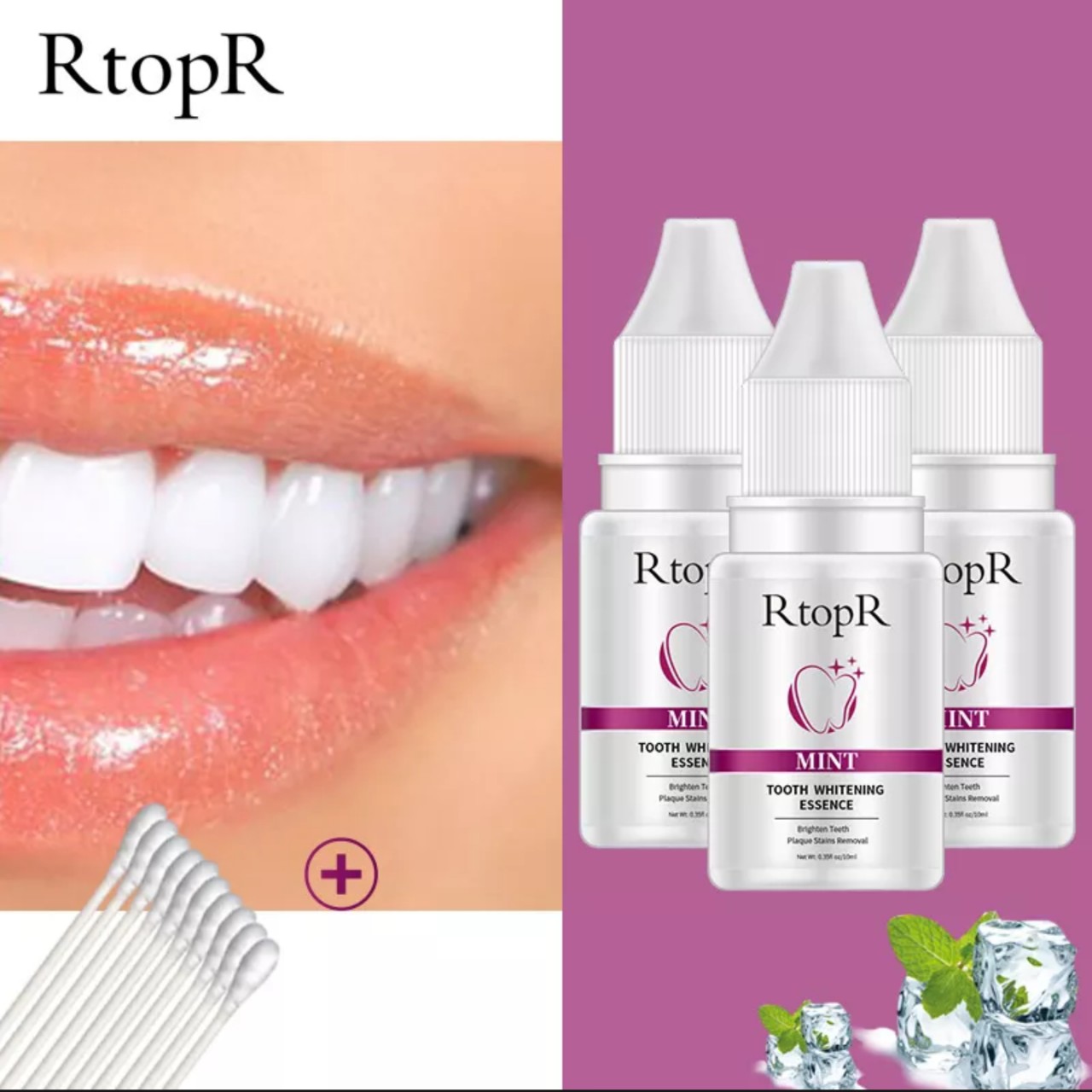 Serum tinh chất làm trắng răng loại bỏ mảng bám, vết bẩn lâu ngày trên răng cho bạn hàm răng trắng sáng tinh khôi loại tốt 10ml