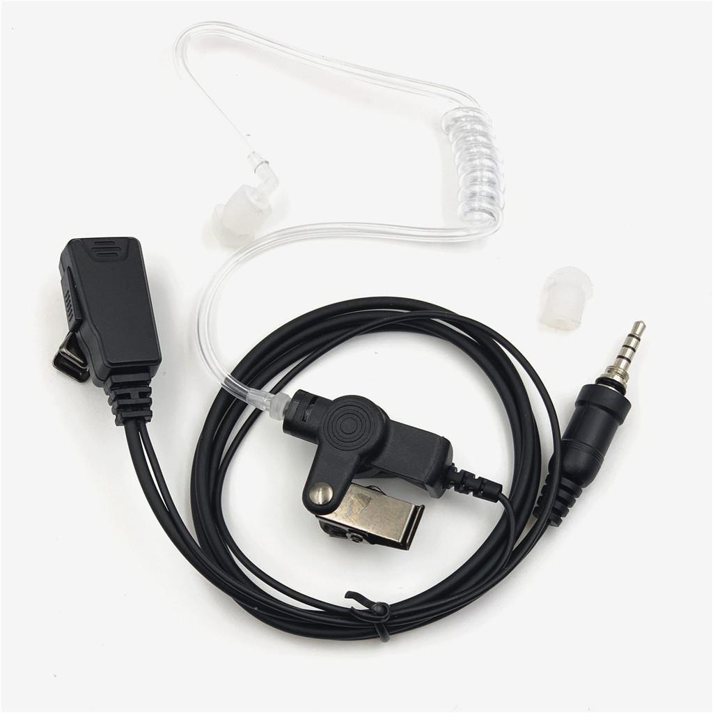 Acoustic Tube Earpiece Headset for Vertex VX-6E,VX-6R Two