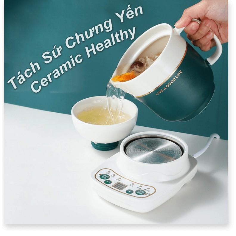 Ceramic Healthy Tách Sứ Chưng Yến, Nấu Canh, Trà...