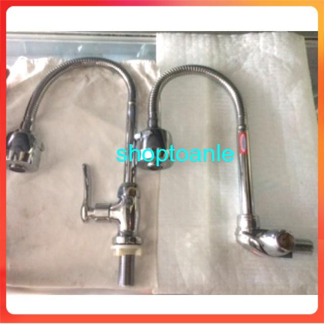 Vòi cắm chậu rửa bát cần mềm riêng lạnh
