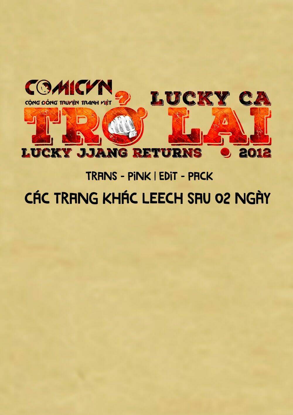 lucky ca trở lại - lucky jjang returns 2012 chapter 18 2
