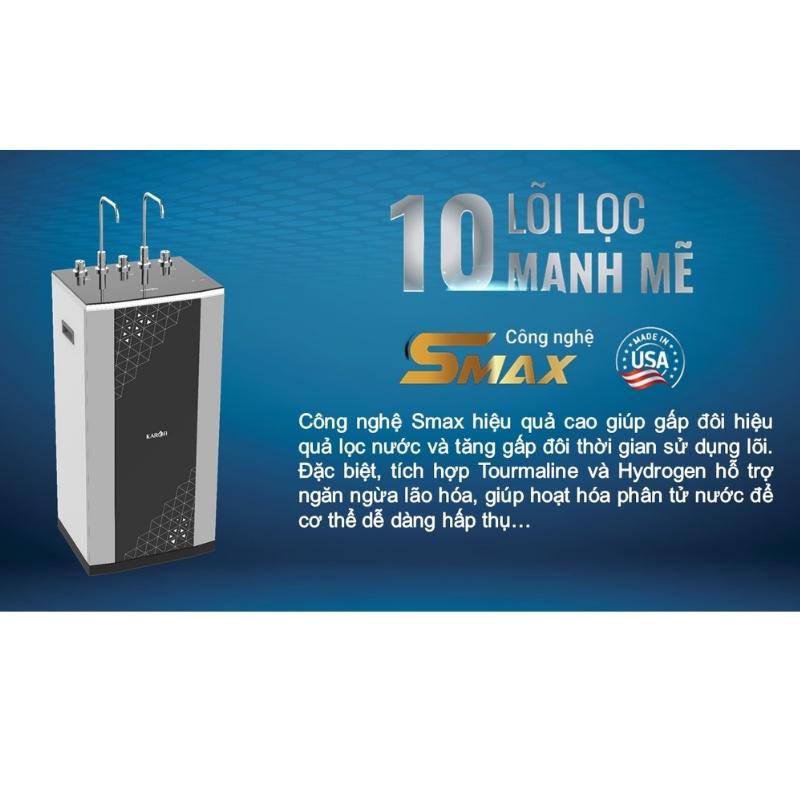 Máy Lọc Nước Nóng Lạnh Karofi KAD-D950 - 10 Lõi Lọc - Hàng Chính Hãng