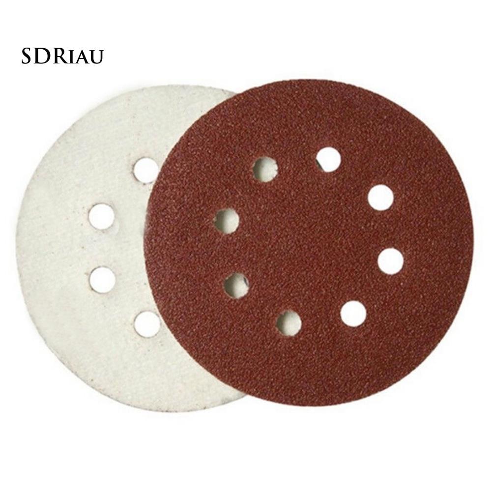Set 10 Đĩa Chà Nhám 8 Lỗ