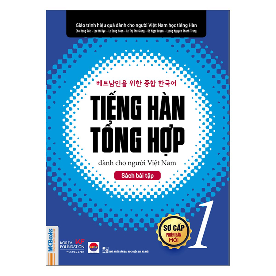 Combo 2 Cuốn Tiếng Hàn Tổng Hợp Dành Cho Người Việt Nam Sơ Cấp 1