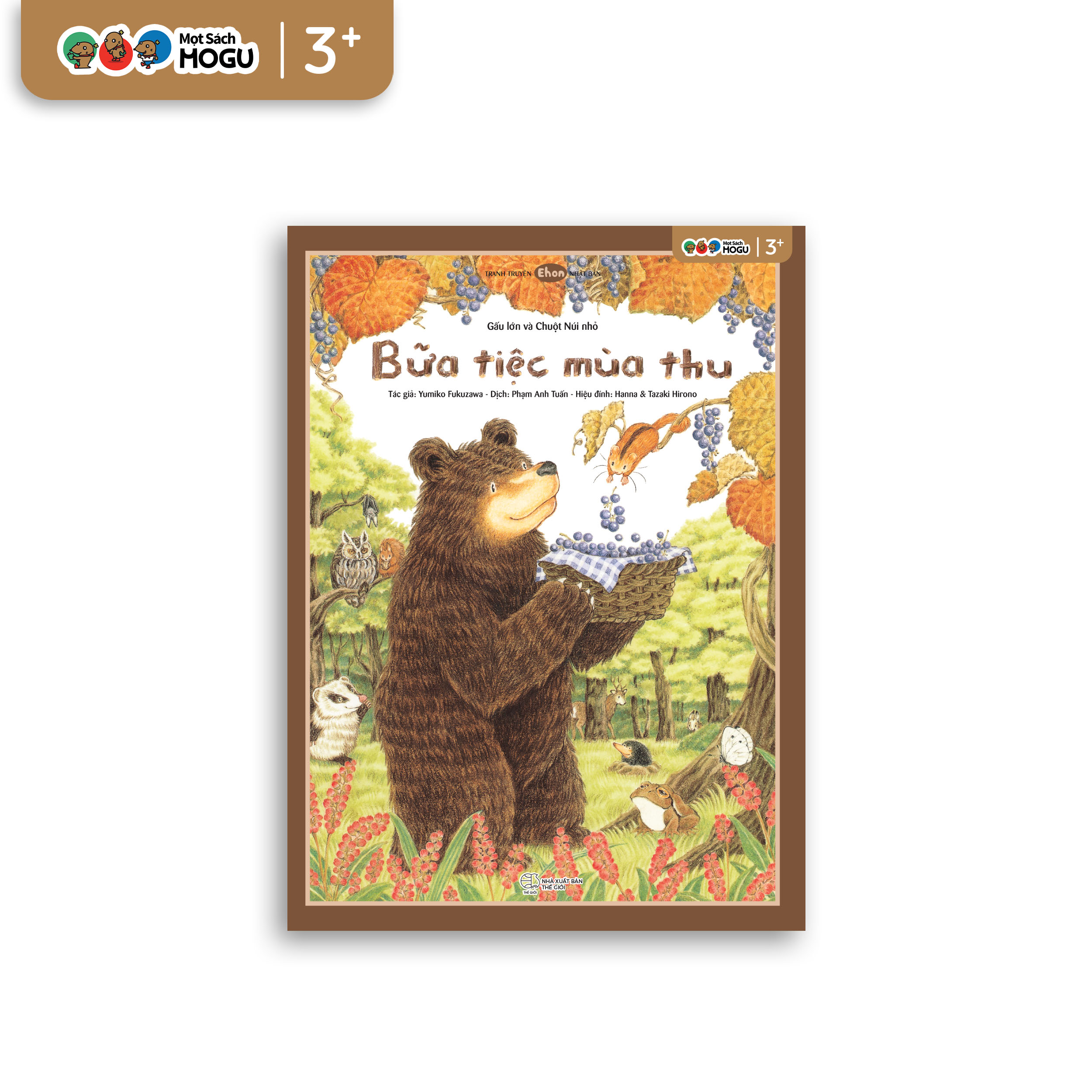 Truyện Ehon bé 3-4-5 tuổi - Bữa tiệc mùa thu