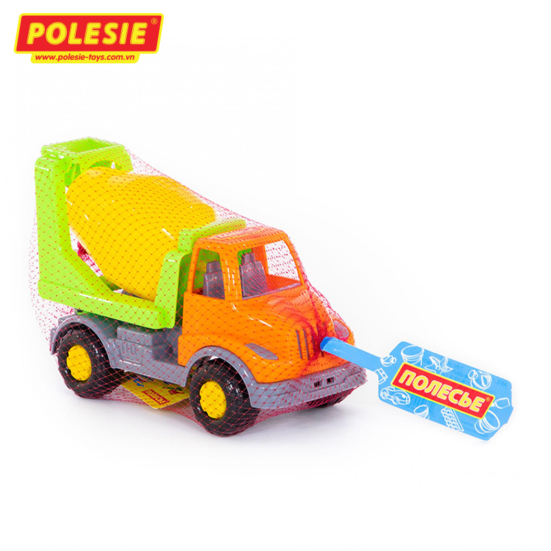Xe Ô tô Tải Trộn Xi Măng Leon , Đồ Chơi Trẻ Em Nhập Khẩu Châu Âu CHÍNH HÃNG POLESIE 52865