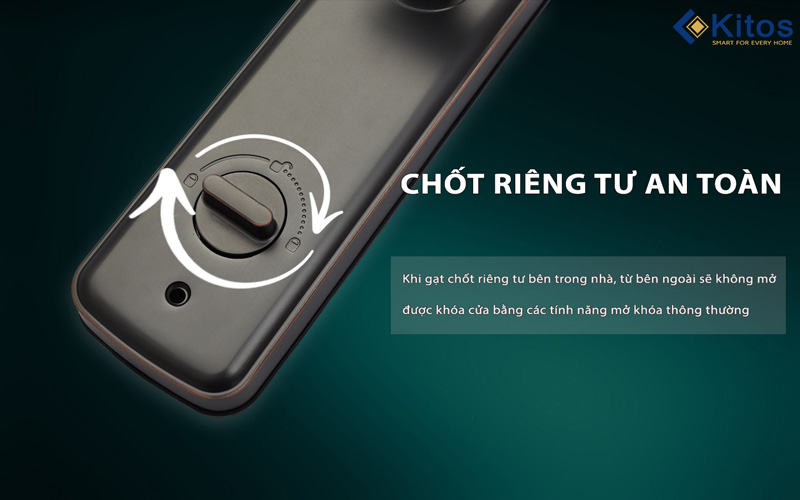 Khoá cửa thông minh Kitos KT-G900 Plus