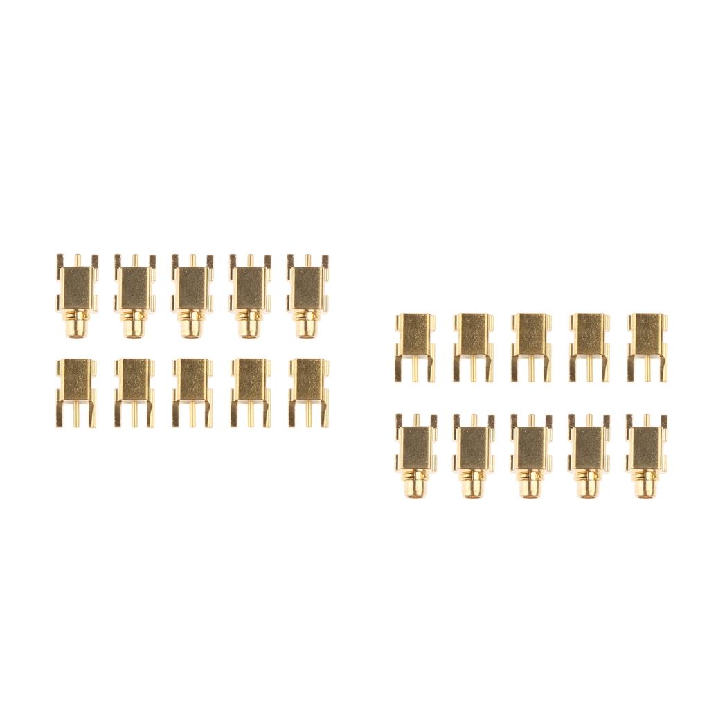 Phép Lạ Chiếu 20 chiếc Tai Nghe Mới MMCX Dây Nam + Nữ Ổ Cắm cho Shure SE215 SE535 UE900
