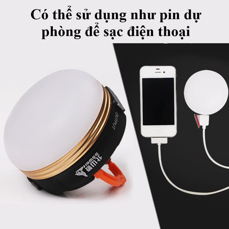 Đèn led dã ngoại sạc điện đa năng BSW-DJ008