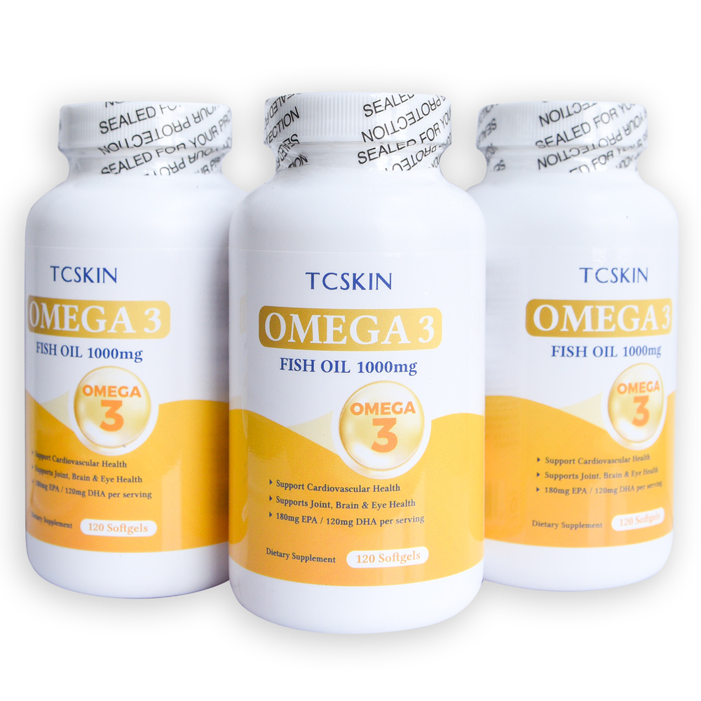 Viên Uống TCSKIN Dầu Cá OMEGA 3 Fish Oil 1000mg – Thực Phẩm Bảo Vệ Sức Khỏe