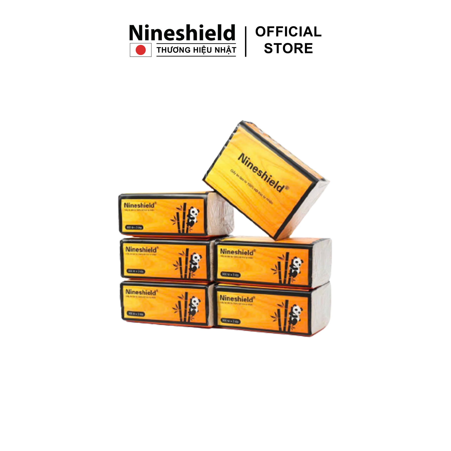 Giấy ăn Gấu Trúc Nineshield