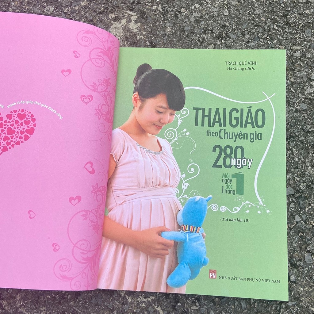 Sách - Thai Giáo Theo Chuyên Gia - 280 Ngày Mỗi Ngày Đọc 1 Trang (Tái Bản) (ML)