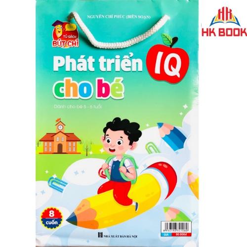 Sách - Phát Triển IQ Cho Bé 5 đến 6 tuổi (Combo 8 quyển) 5.0