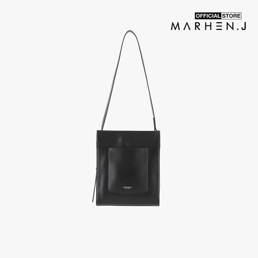 Marhen.J - Túi đeo vai nữ phom chữ nhật Zena MJ22ZENACV-BK