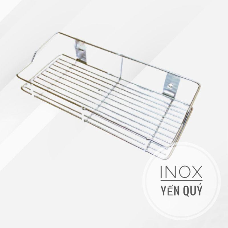 Kệ để đồ - Kệ gia vị treo tường 1 tầng inox chống gỉ