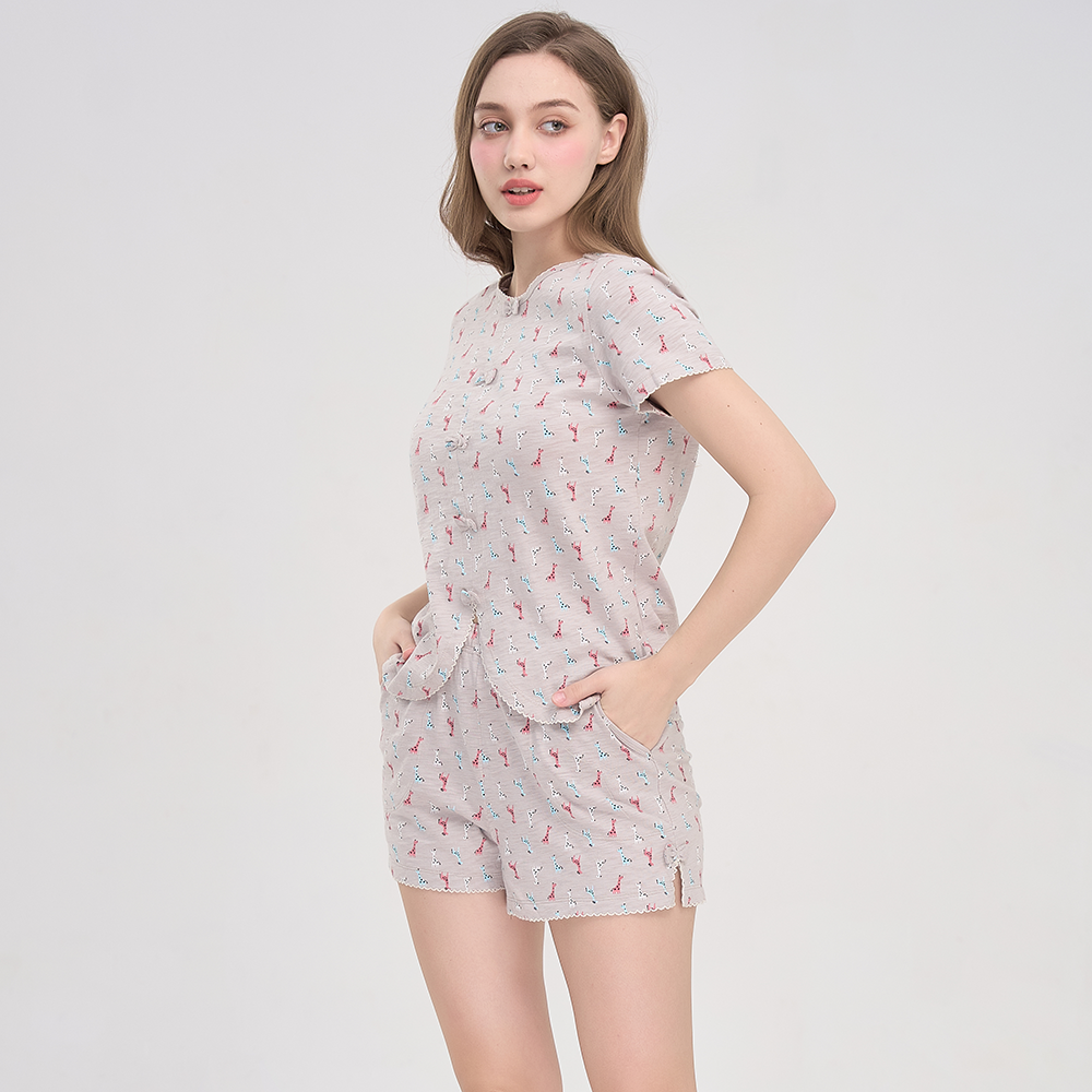 Bộ Đồ Short Thun Nữ Vincy Thoáng Mát BST010W21