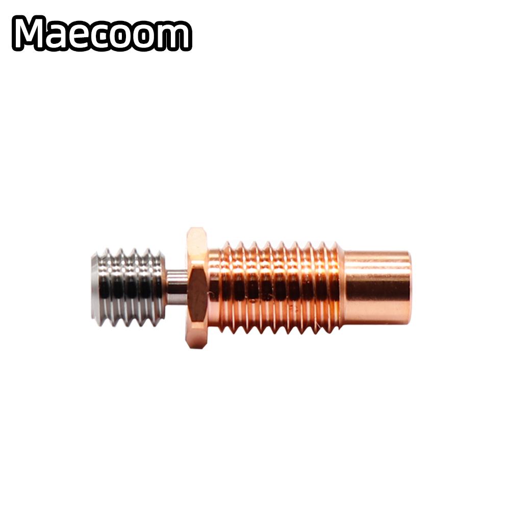 Bi-Metal Heatbreak E3D V6 1/2PCS Ender3 Cr10 Cr6se Hotend Copper