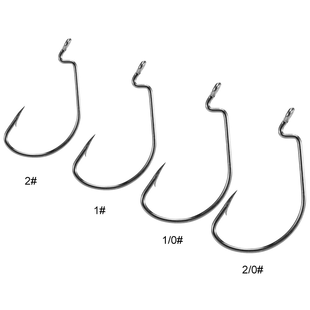 10 CÁI Móc Câu Cá Thép