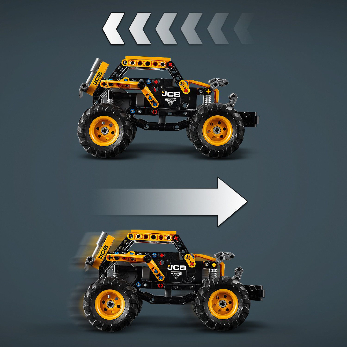 Đồ Chơi Lắp Ráp Xe Monster Jam-DIGatron LEGO TECHNIC 42199 (218 Chi Tiết)