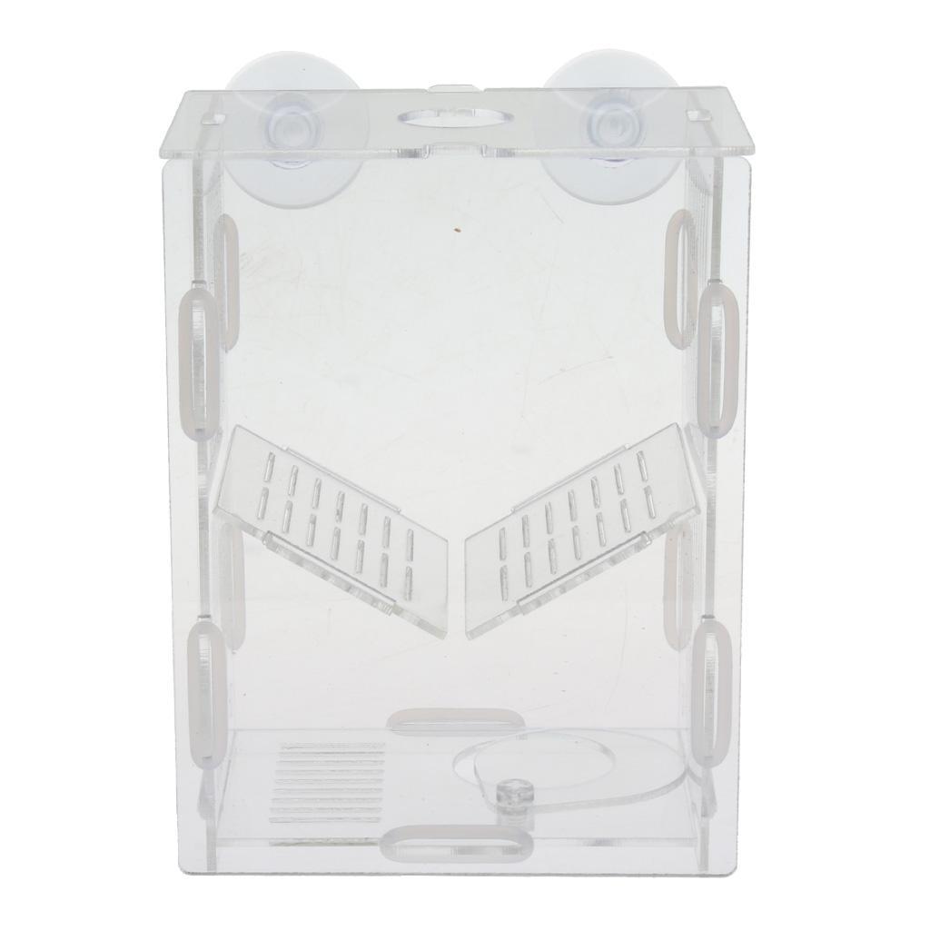 Aquarium  Tank Plastic Floating Isolation Divider Breeding Box